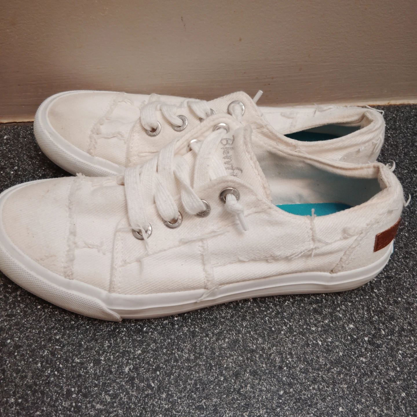 Blowfish Malibu White Canvas Sneakers - photo 4
