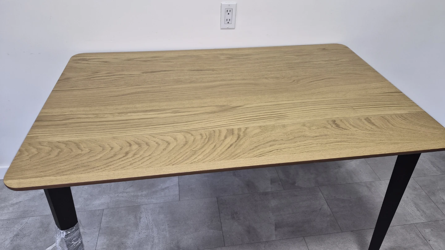 Modern Wood Look Dining Table - photo 3