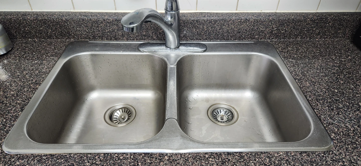 Double Basin Stainless Steel Kitchen Sink - photo 5