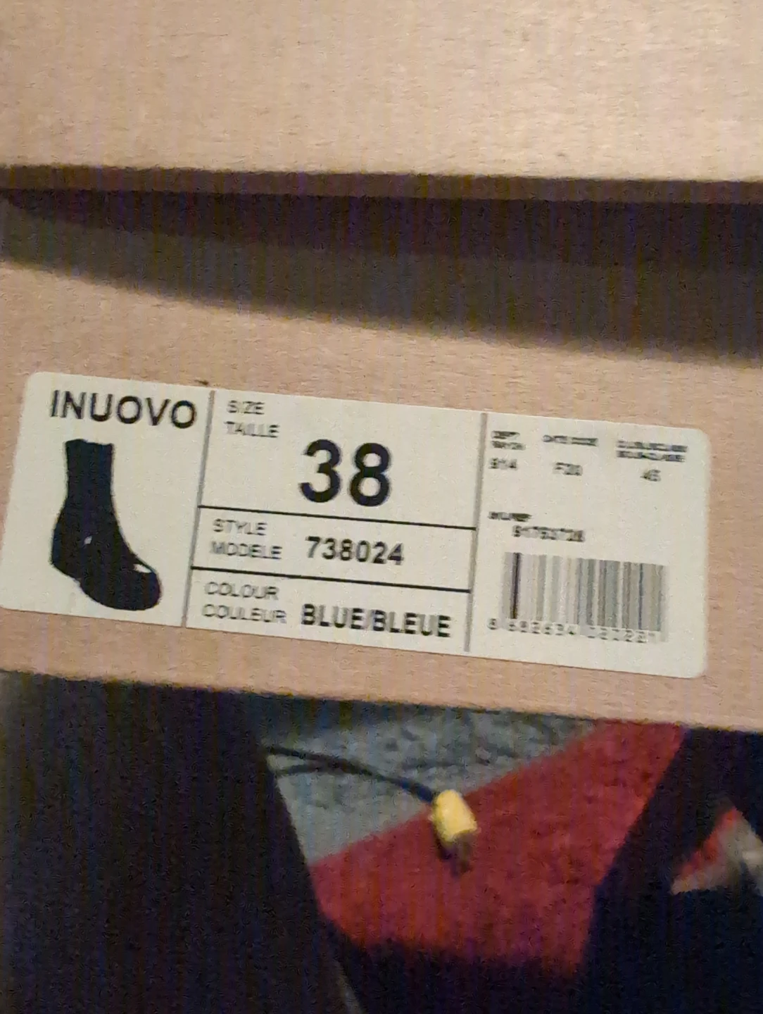 Leather Inuovo Blue Chelsea Boots Size 38 - photo 4