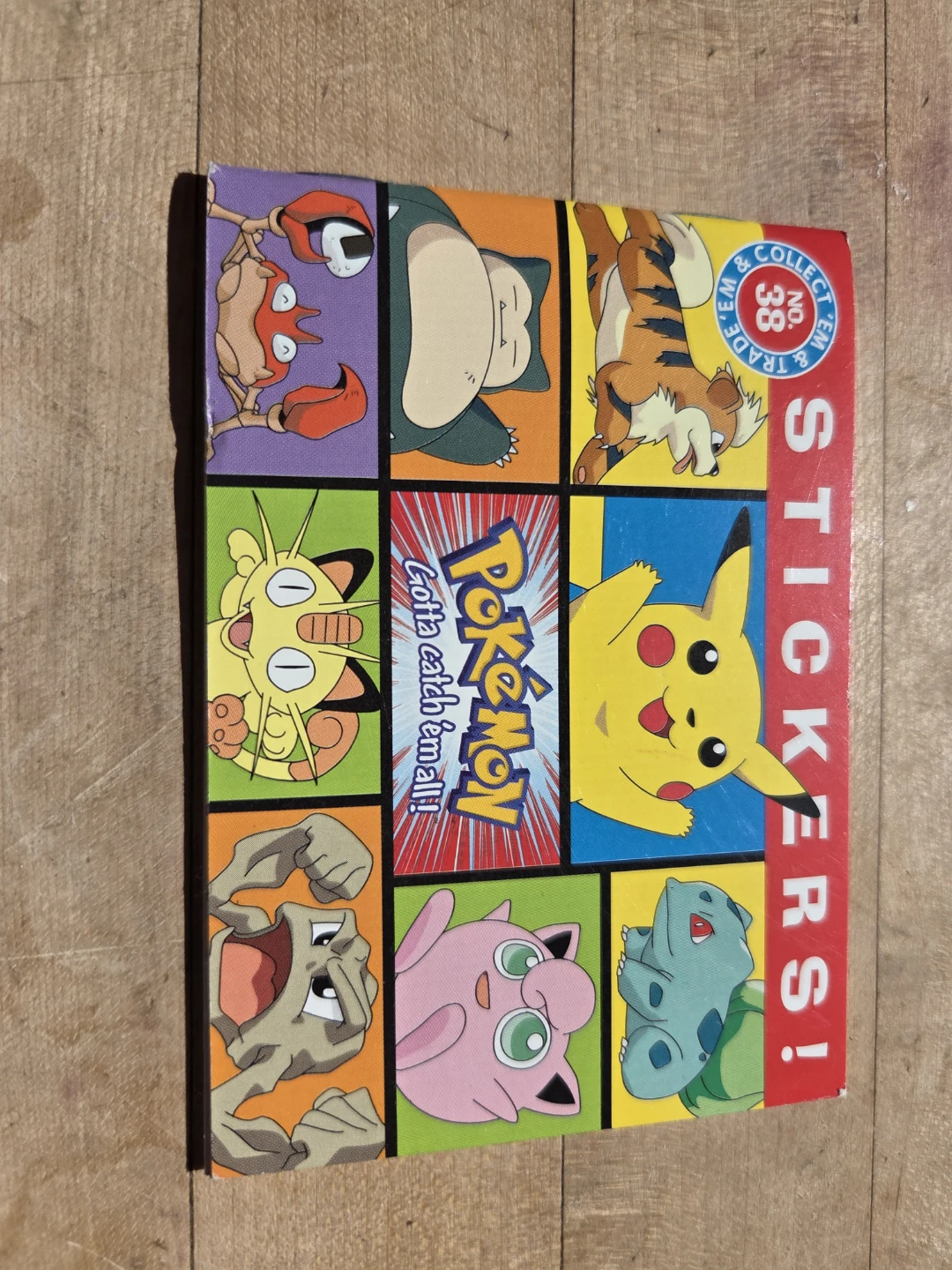 VINTAGE POKEMON STICKERS