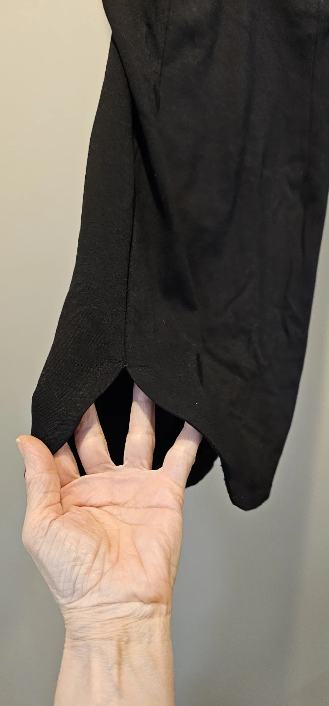 Revamped black camisole dress - photo 3
