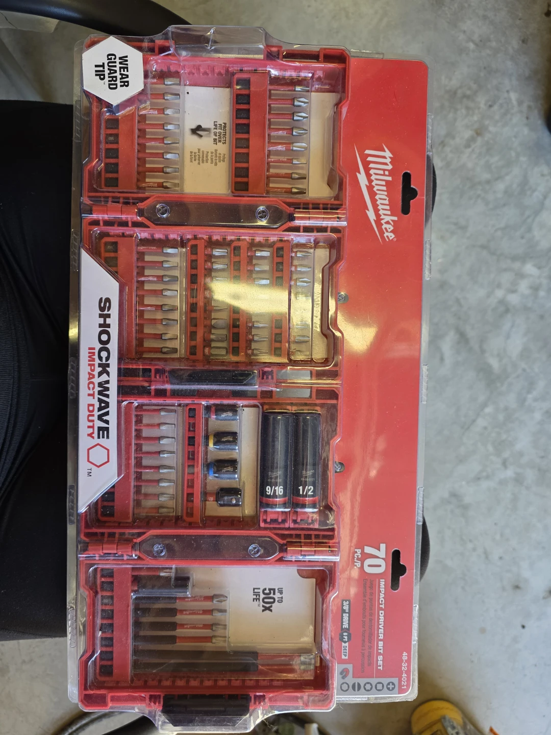 Milwaukee SHOCKWAVE Impact Duty Driver Bit Set 70-Piece
