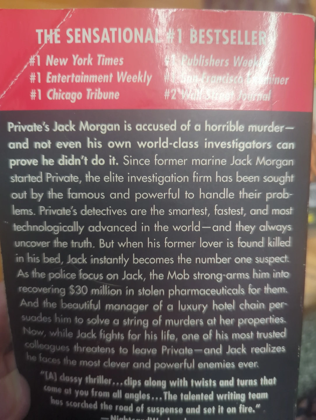 Private #1 Suspect by James Patterson and Maxine Paetro - photo 2