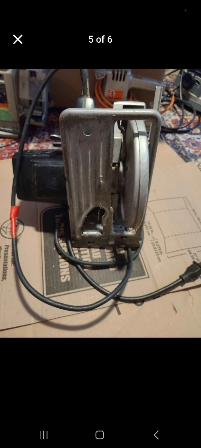 Black & Decker 5738 Type 7 Circular Saw - photo 4