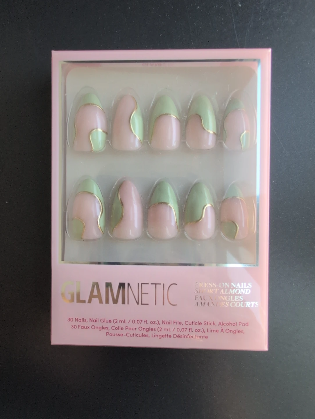 (Not Used) Glamnetic Olive You press on nails