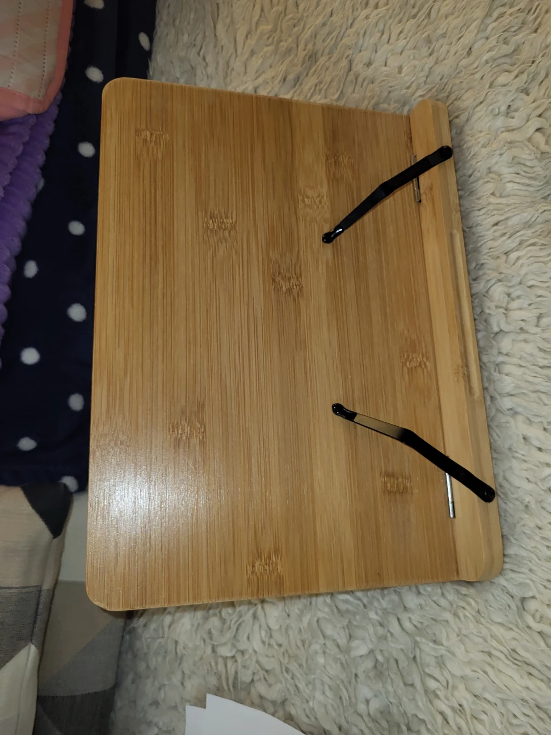 Bamboo Book Stand - photo 2