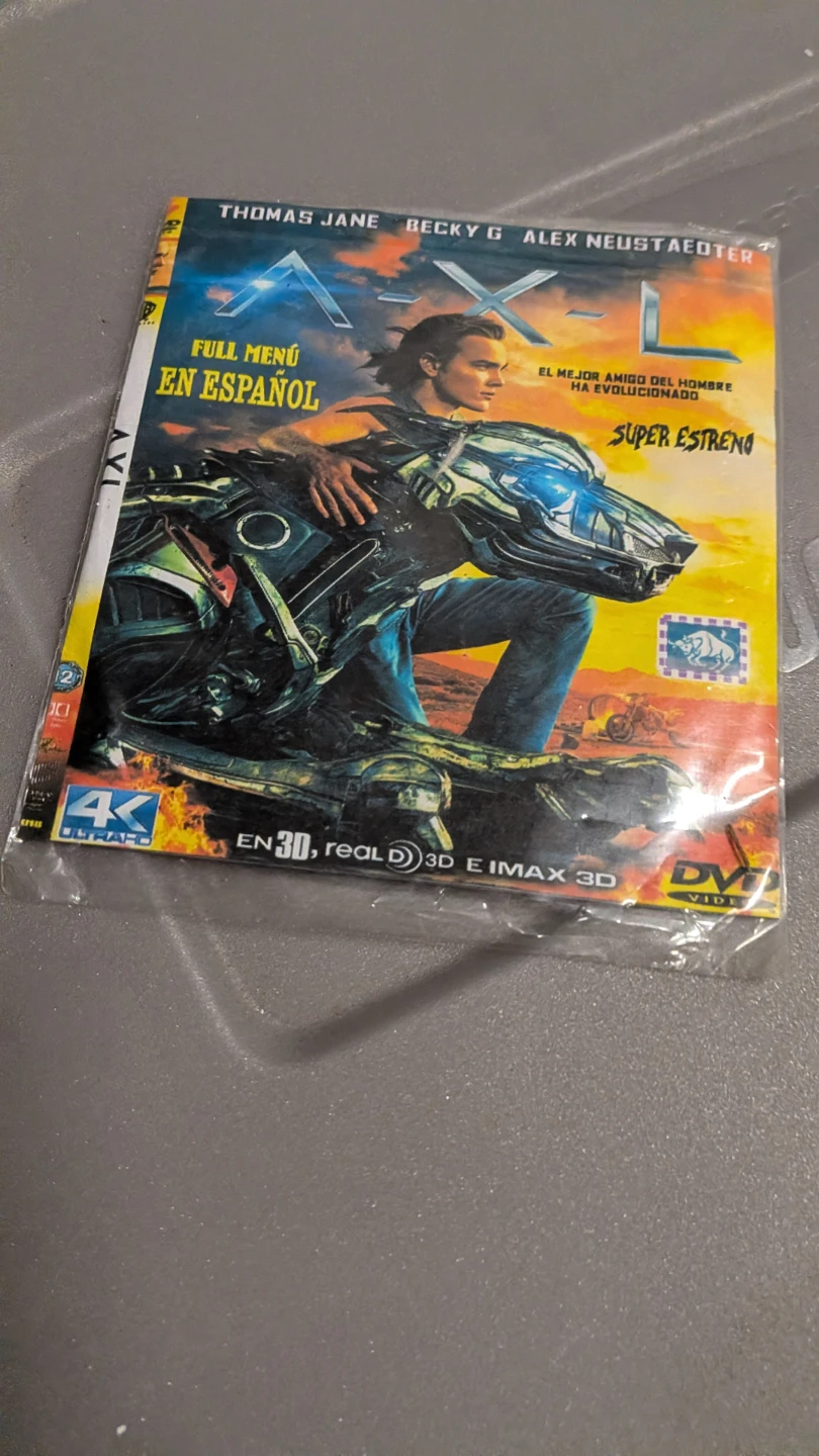 A.X.L. Blu-ray Disc