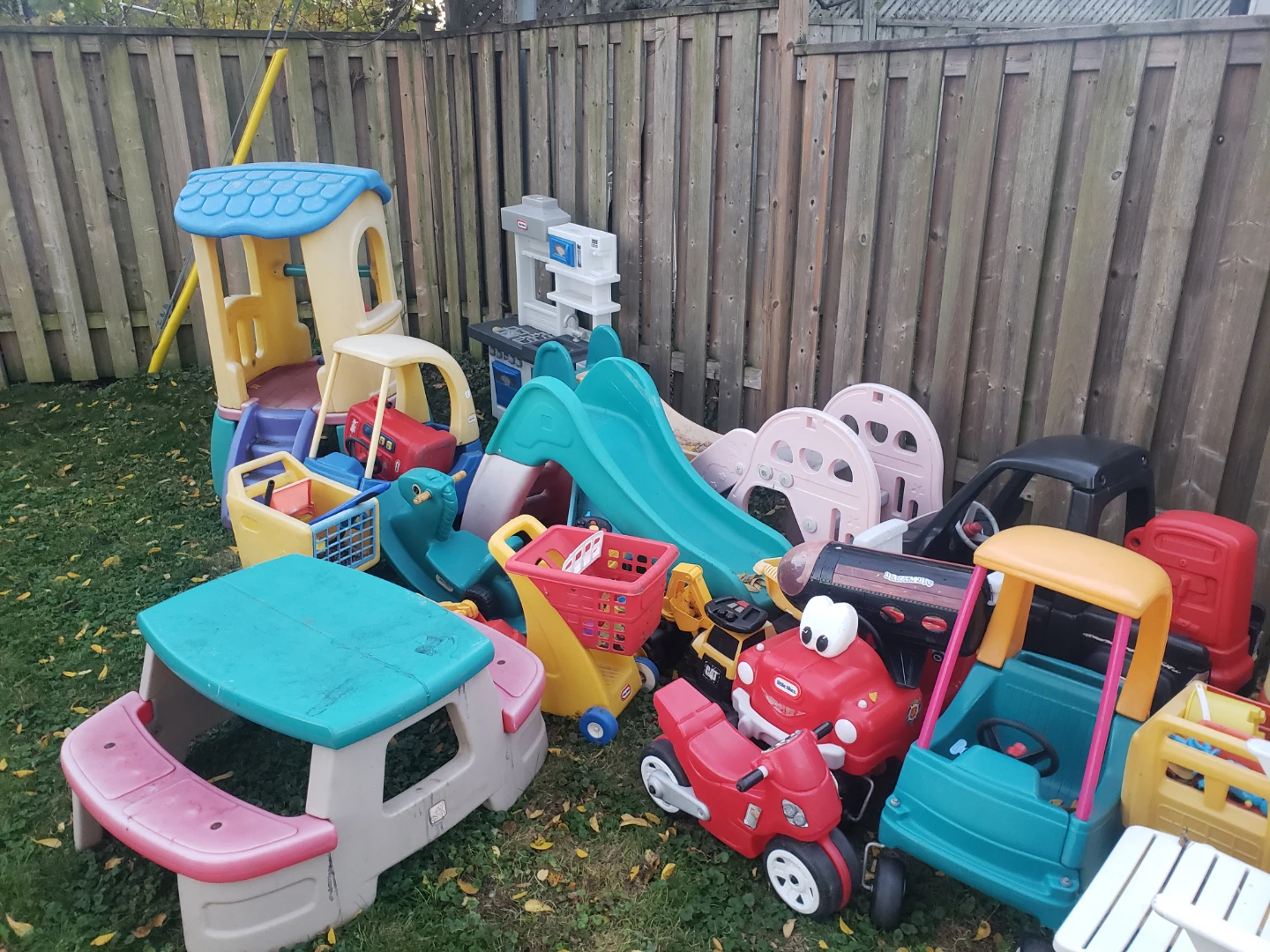Little Tikes outdoor play equipment