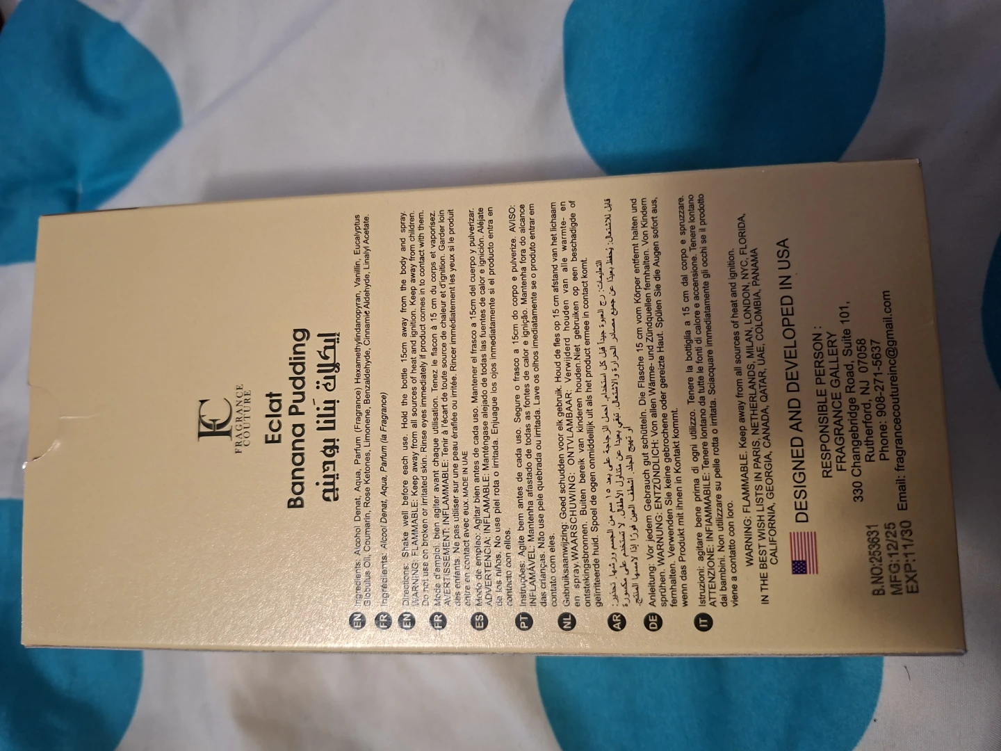 Fragrance Couture Eclat Banana Pudding 100ml - photo 3