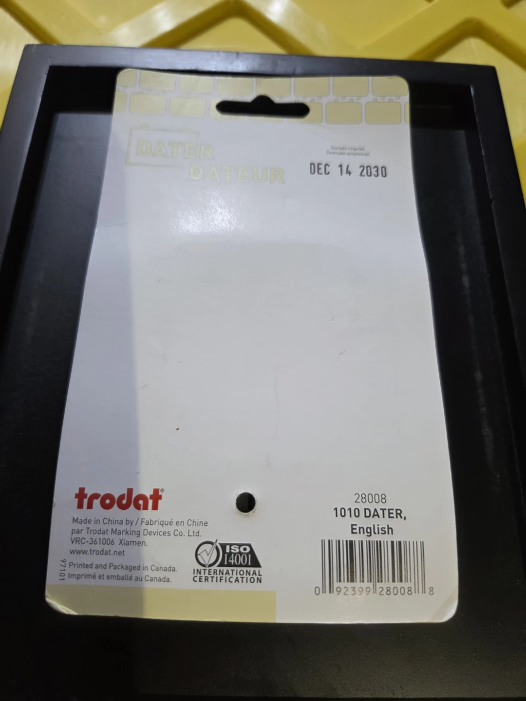 Trodat 1010 Date Stamp - photo 2
