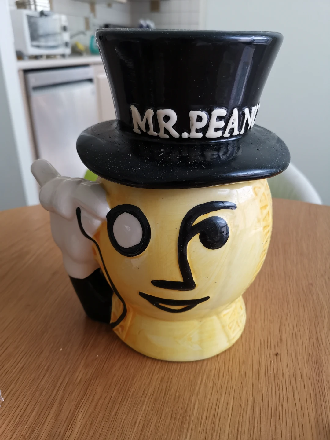 Mr. Peanut ceramic character