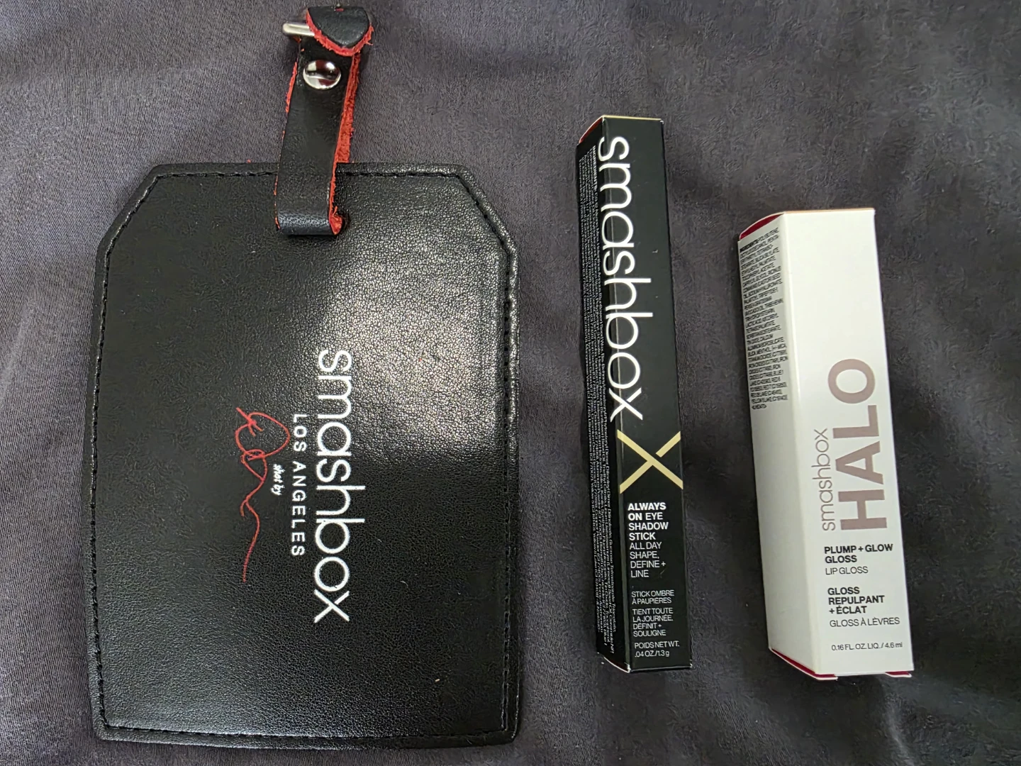 BNIB Smashbox Eye Shadow Stick and Halo Lip Gloss Set
