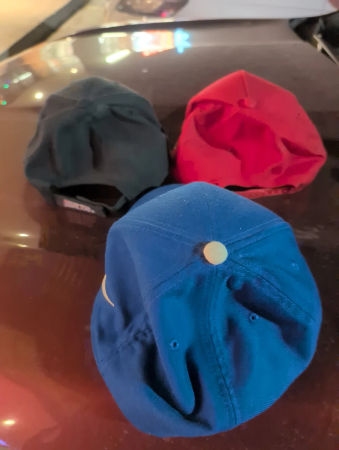 Set of 3 Toronto Blue Jays Baseball Caps - photo 2