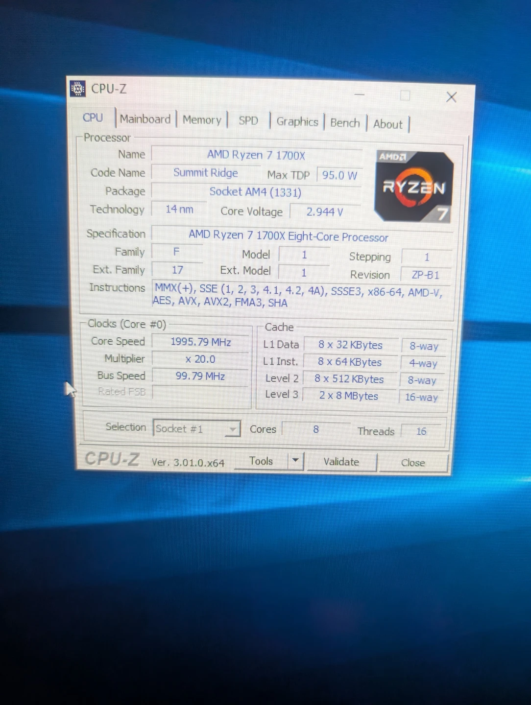 Dell Inspiron Desktop AMD Ryzen 7 1700X - photo 2