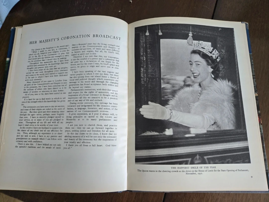 THE QUEEN ELIZABETH CORONATION SOUVENIR Book - photo 5