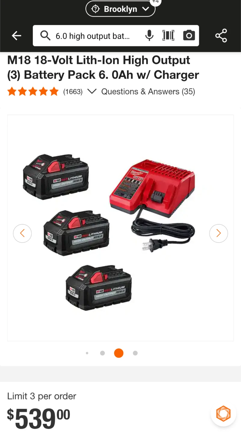 M18 Milwaukee XC 6.0 HIGH OUTPUT 3pack Starter Kit - photo 2