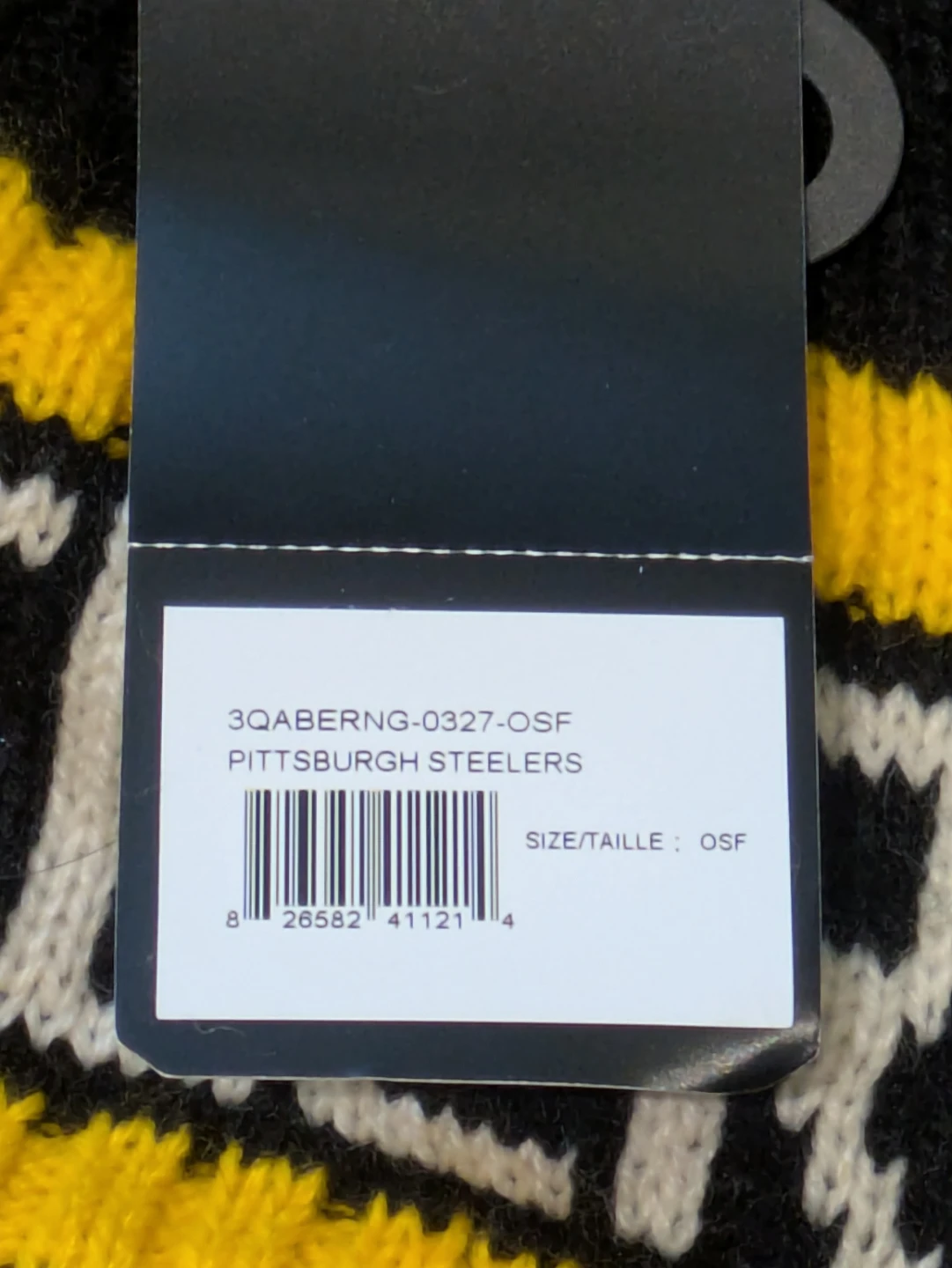 New Genuine Pittsburgh Steelers Bering '47 Toque - photo 3