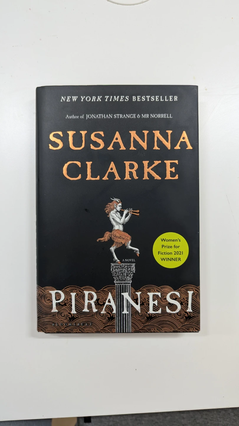 Piranesi by Susanna Clarke- Novel