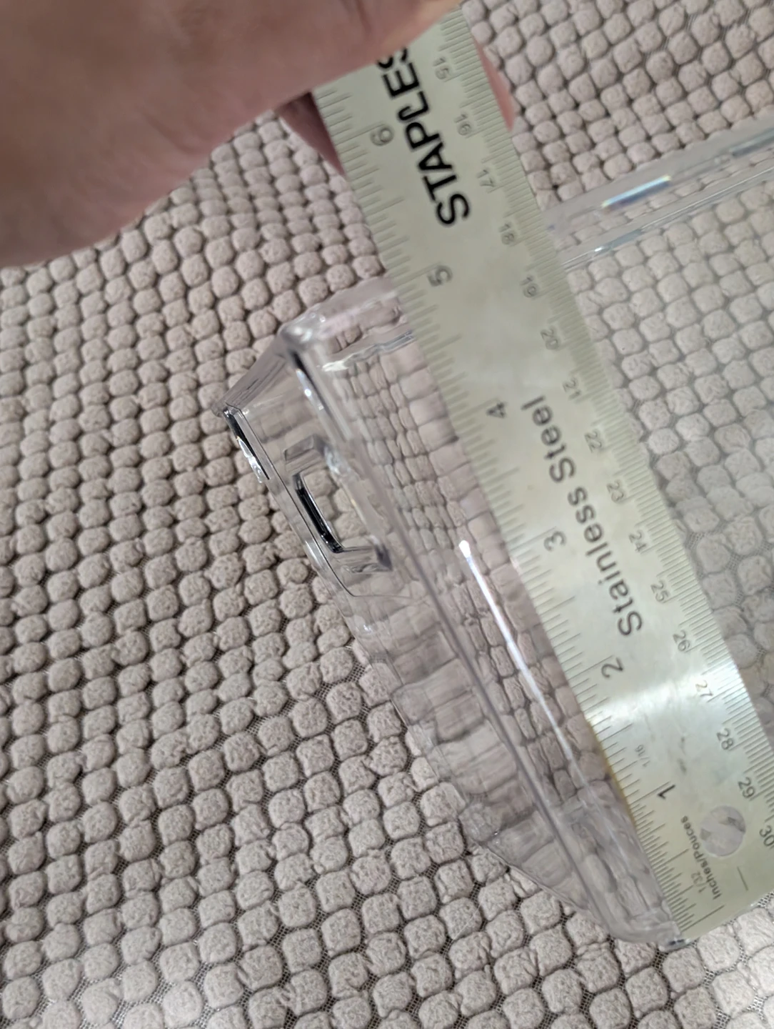 Clear plastic organizers (4 bins) - photo 3