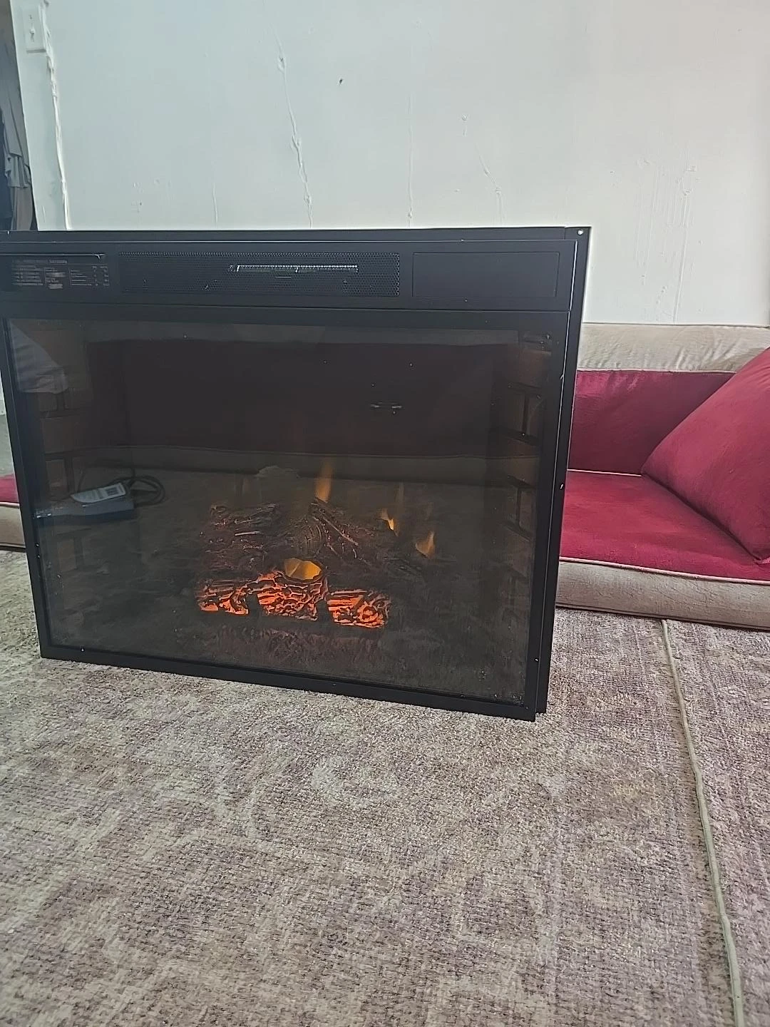 Twin-Star International Electric Fireplace Insert 28EF020GRA - photo 4