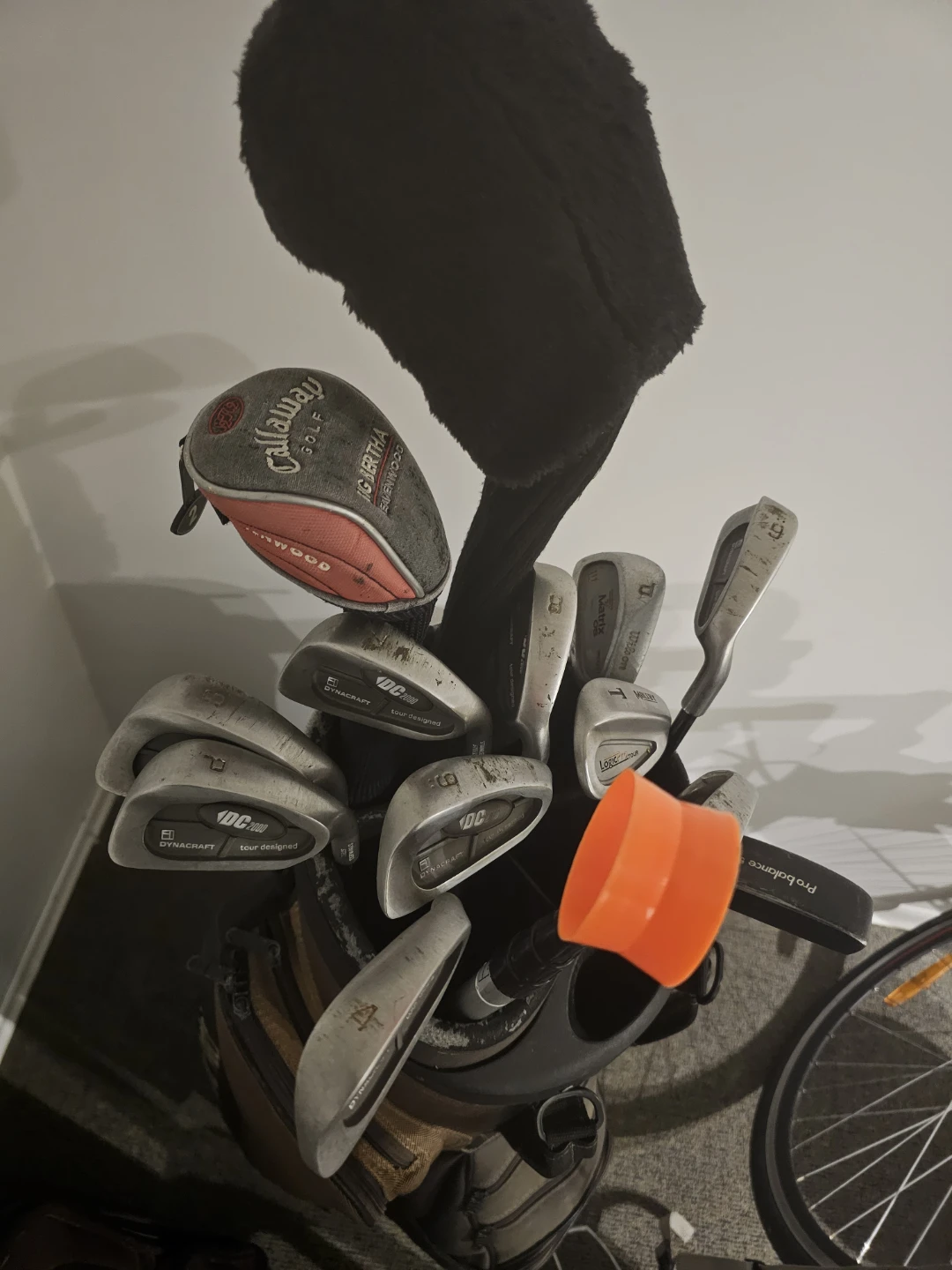 Dynacraft DC irons 2000 Golf Club Set with Callaway Headcover