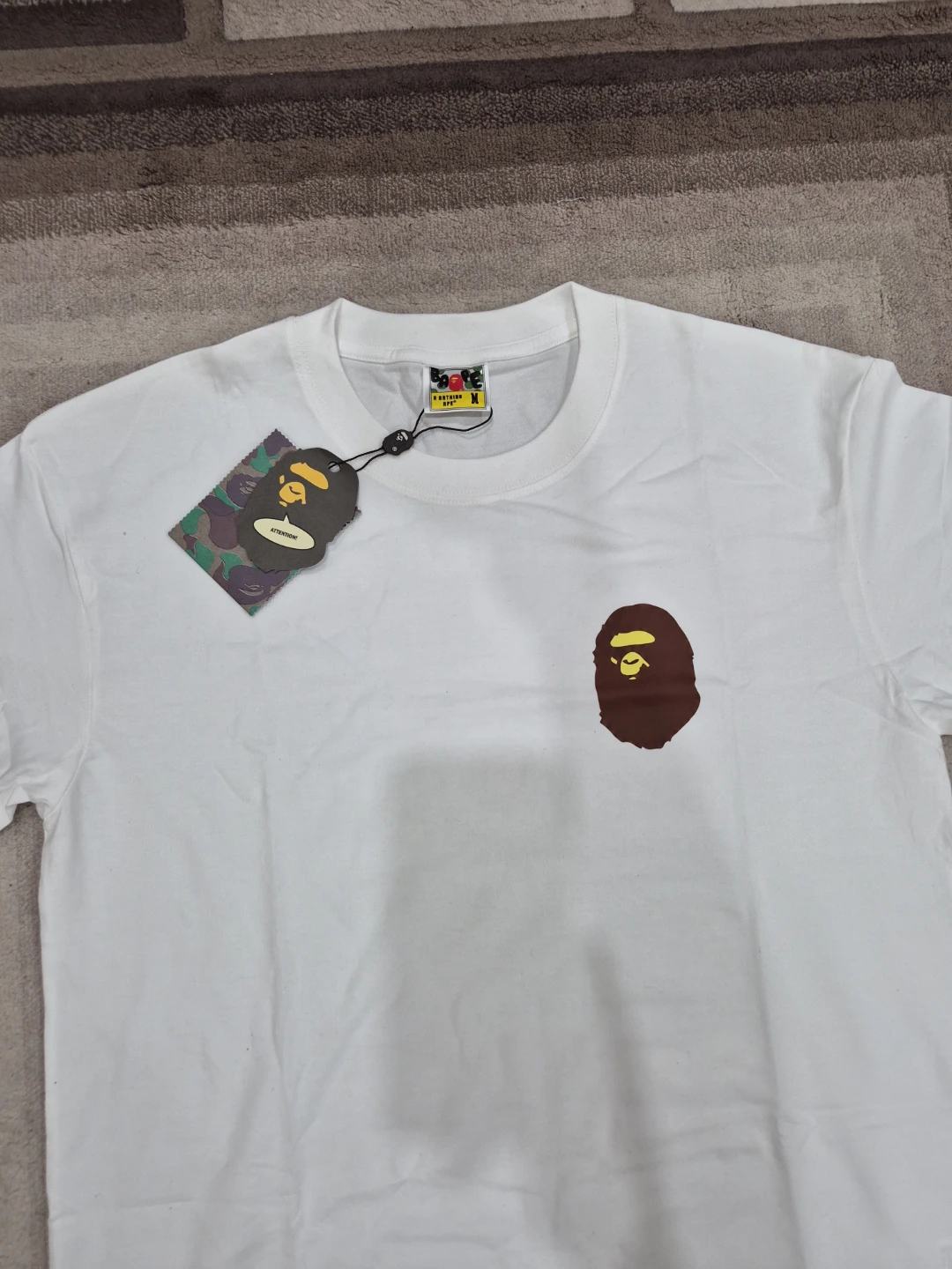 A Bathing Ape T-Shirt White Size M - photo 3