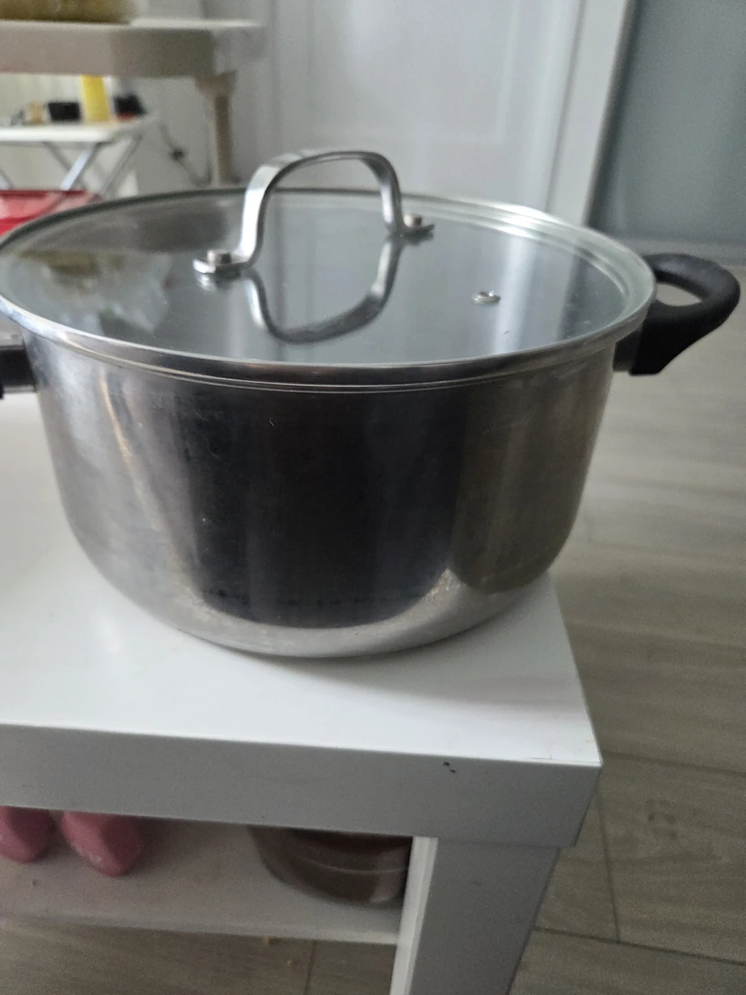 Stainless Steel Stock Pot with Lid - photo 2