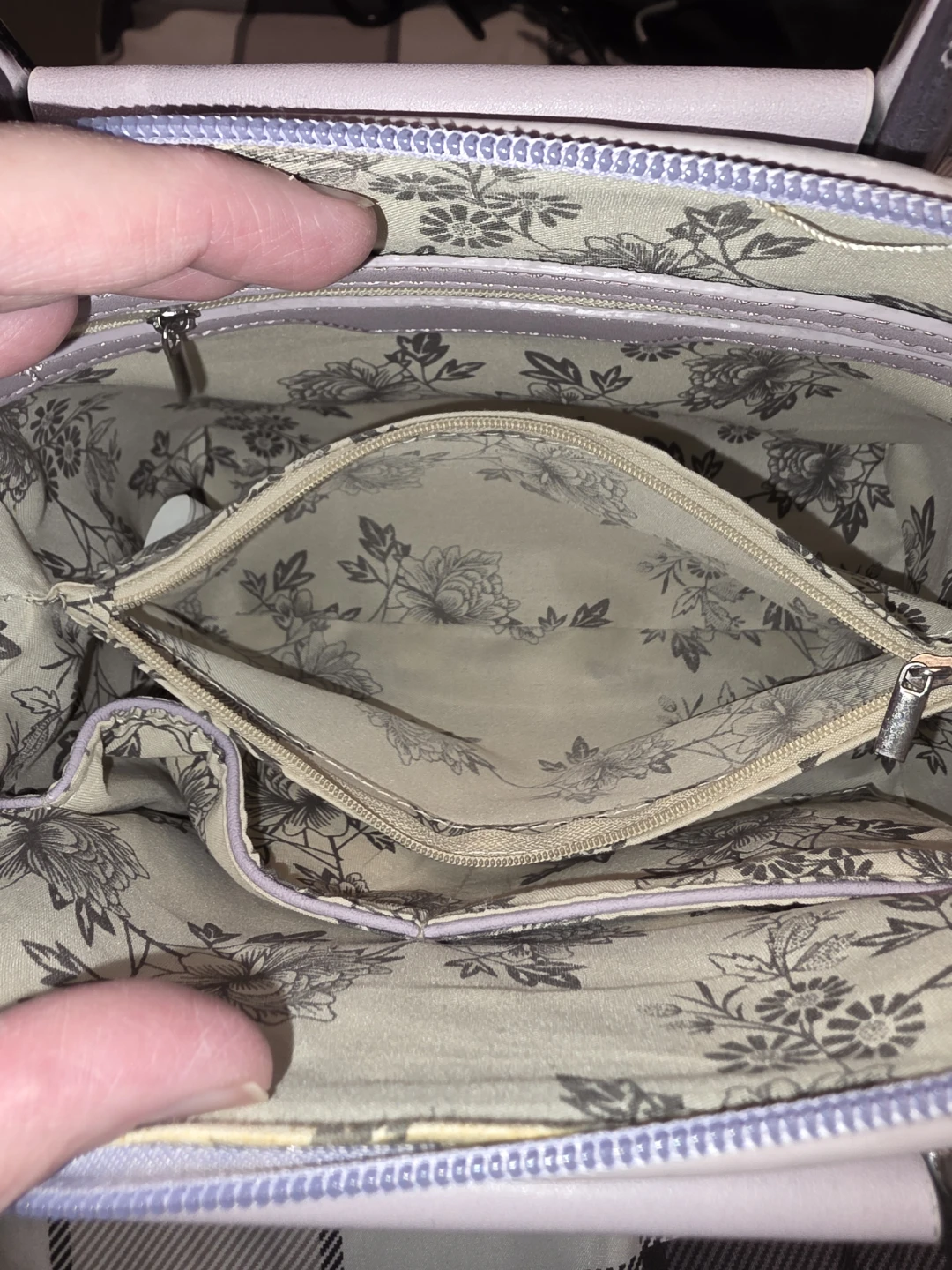 Cute little purple purse - photo 5
