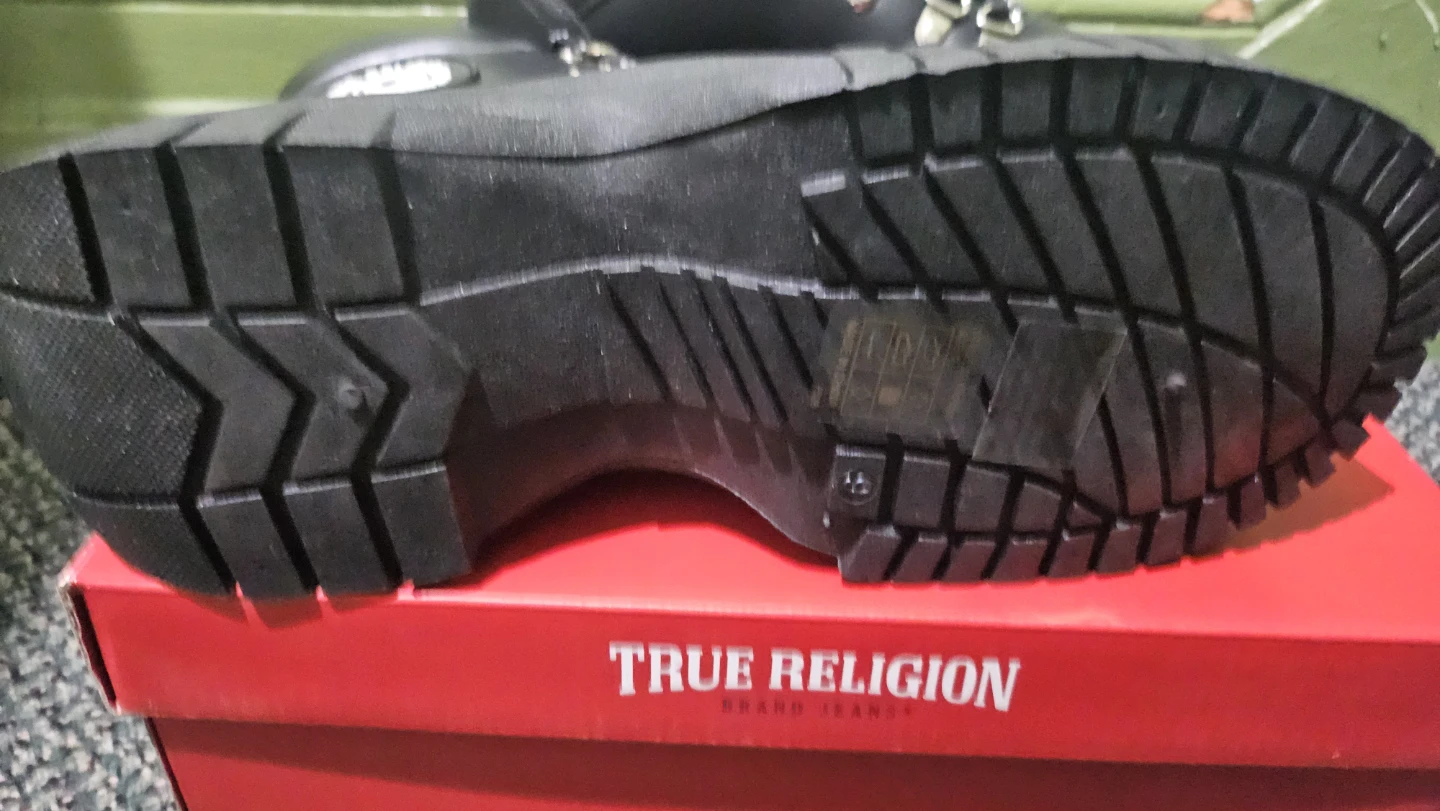 True Religion TR-CHRIS-S Black Boots Size 9 - photo 4