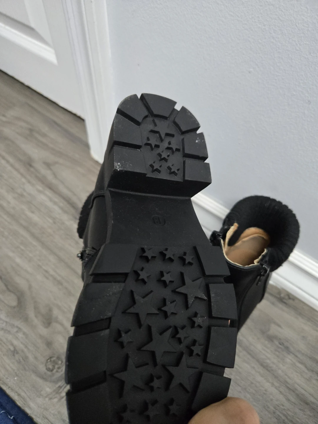 Black Ankle Boots Size 13 - photo 5