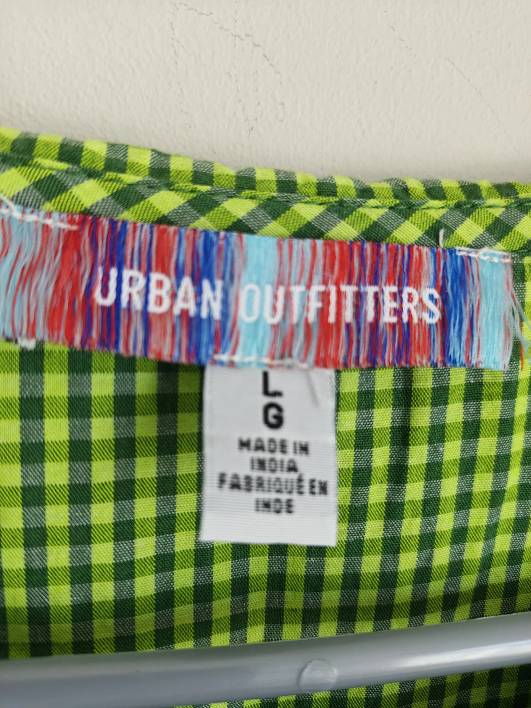 Urban Outfitters Green Gingham Dress - photo 3