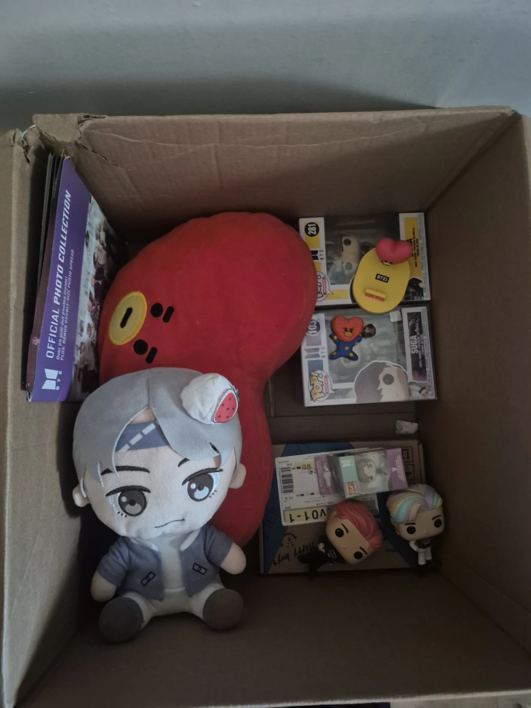 BTS (mostly taehyung) merch