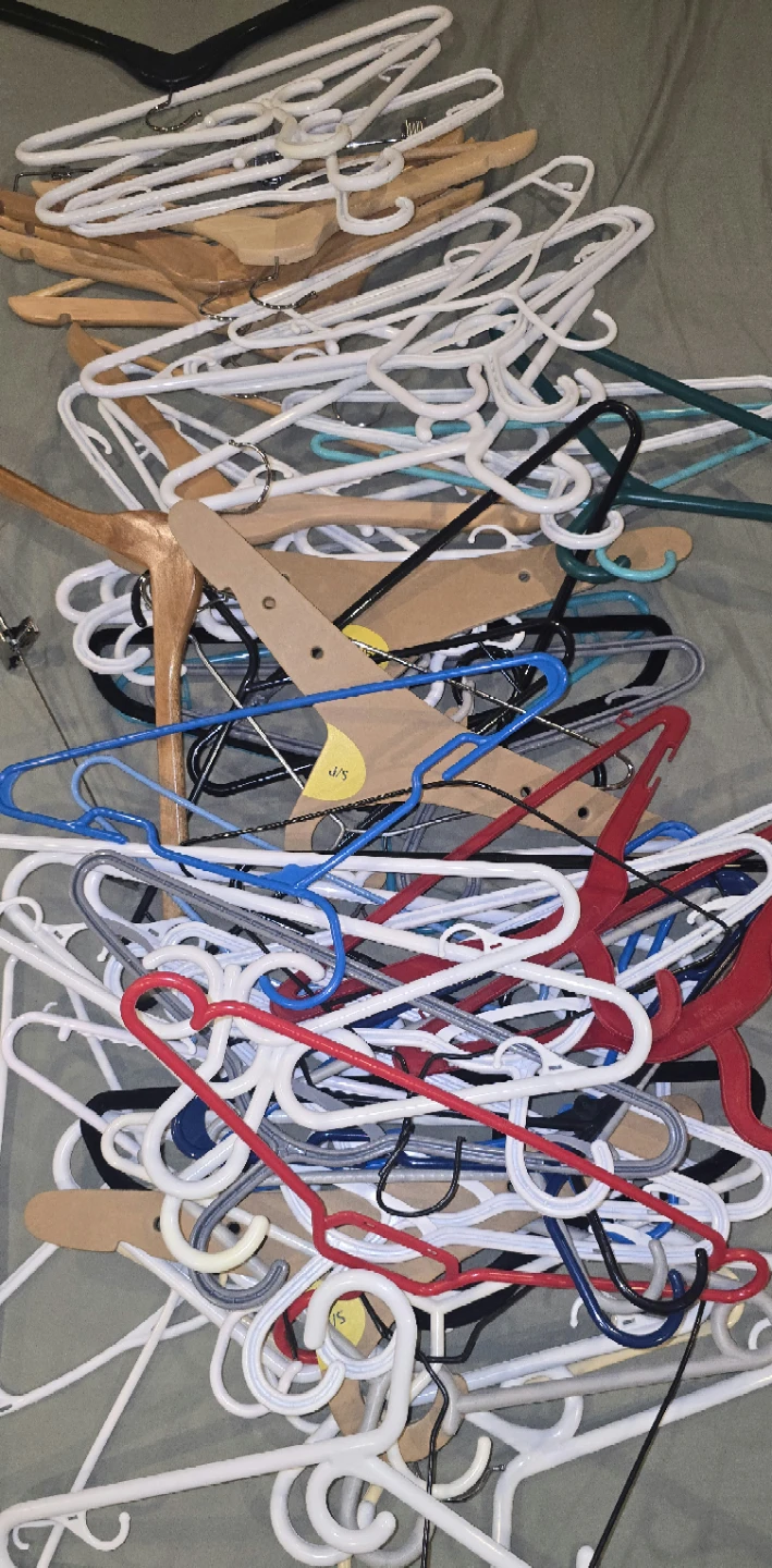 Assorted Clothes Hangers
