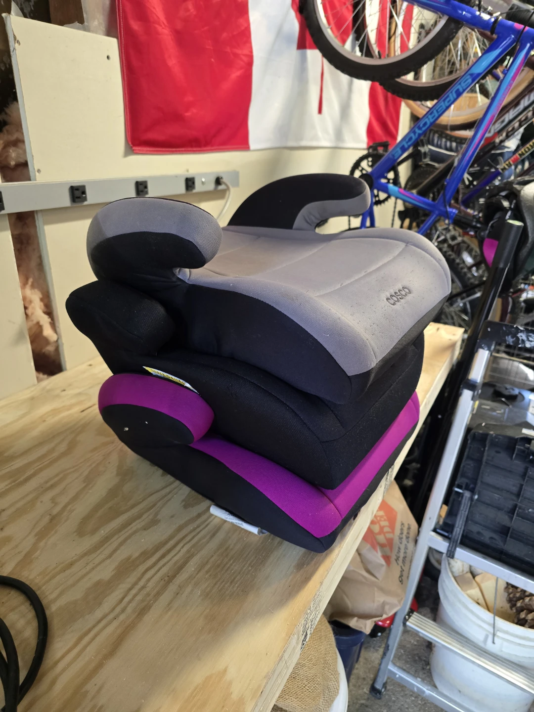 Cosco and Harmony booster seats