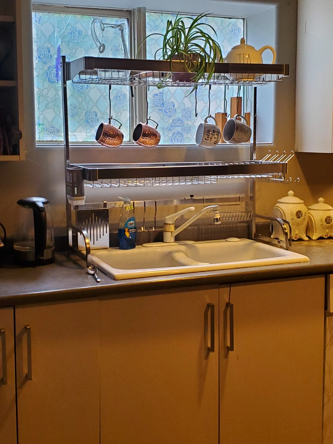 Stainless Steel Over-the-Sink Dish Drying Rack - photo 3
