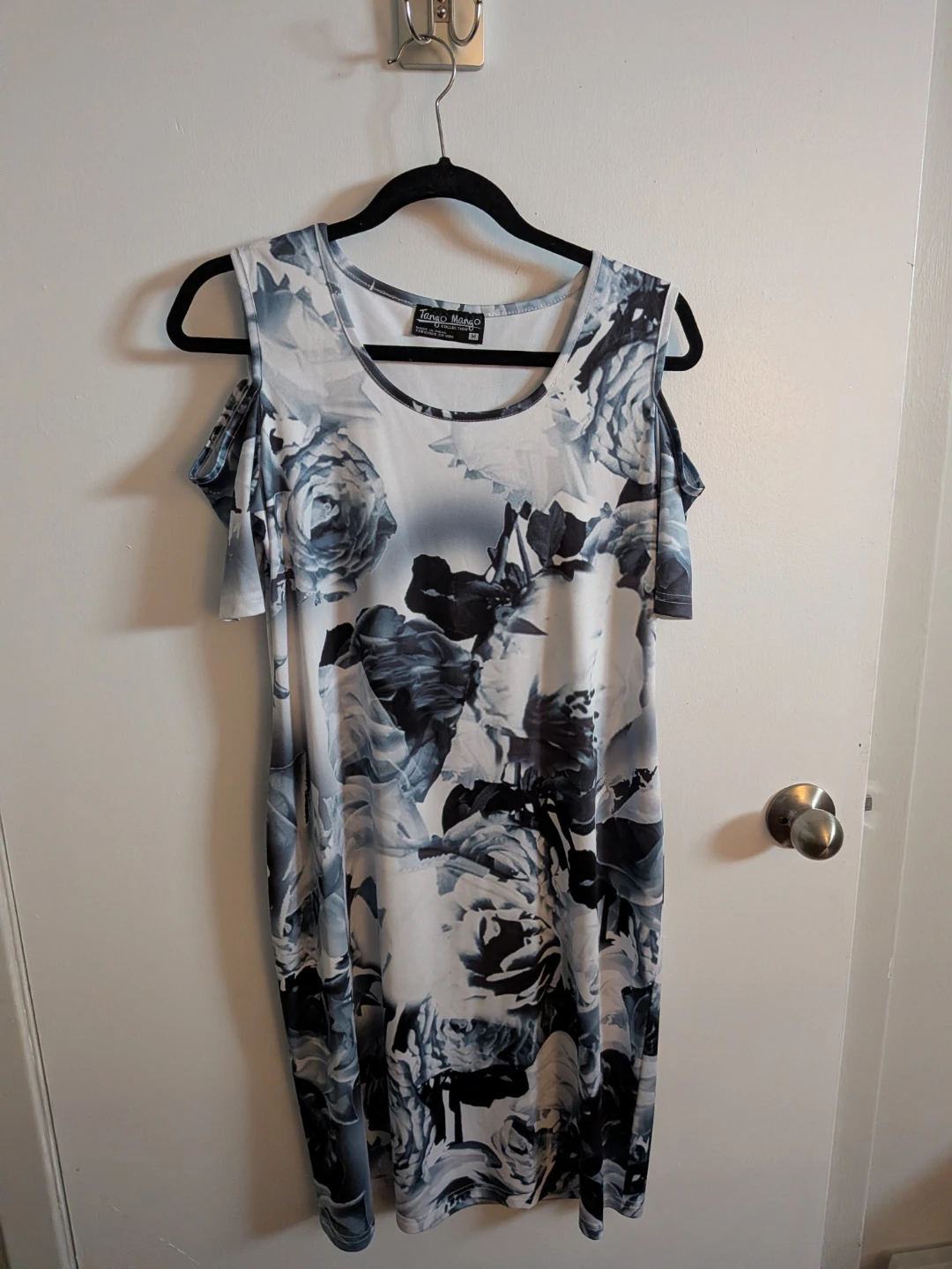 Tango Mango Floral Cold Shoulder Dress