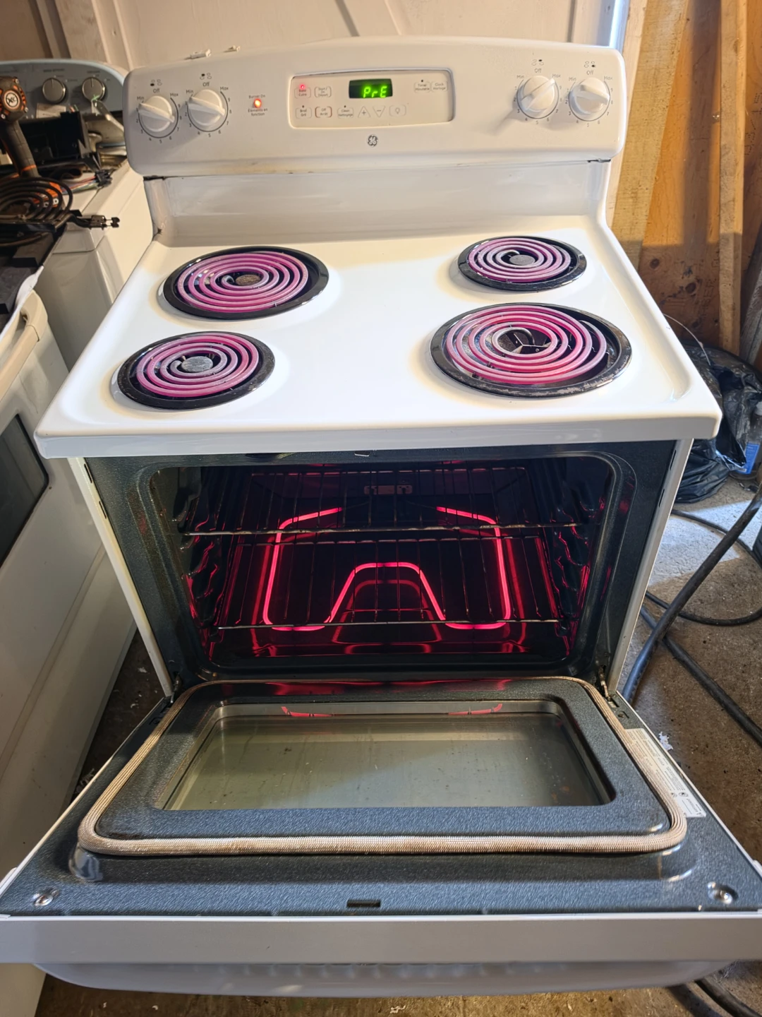 Delivery Available - GE 30" White Electric Range