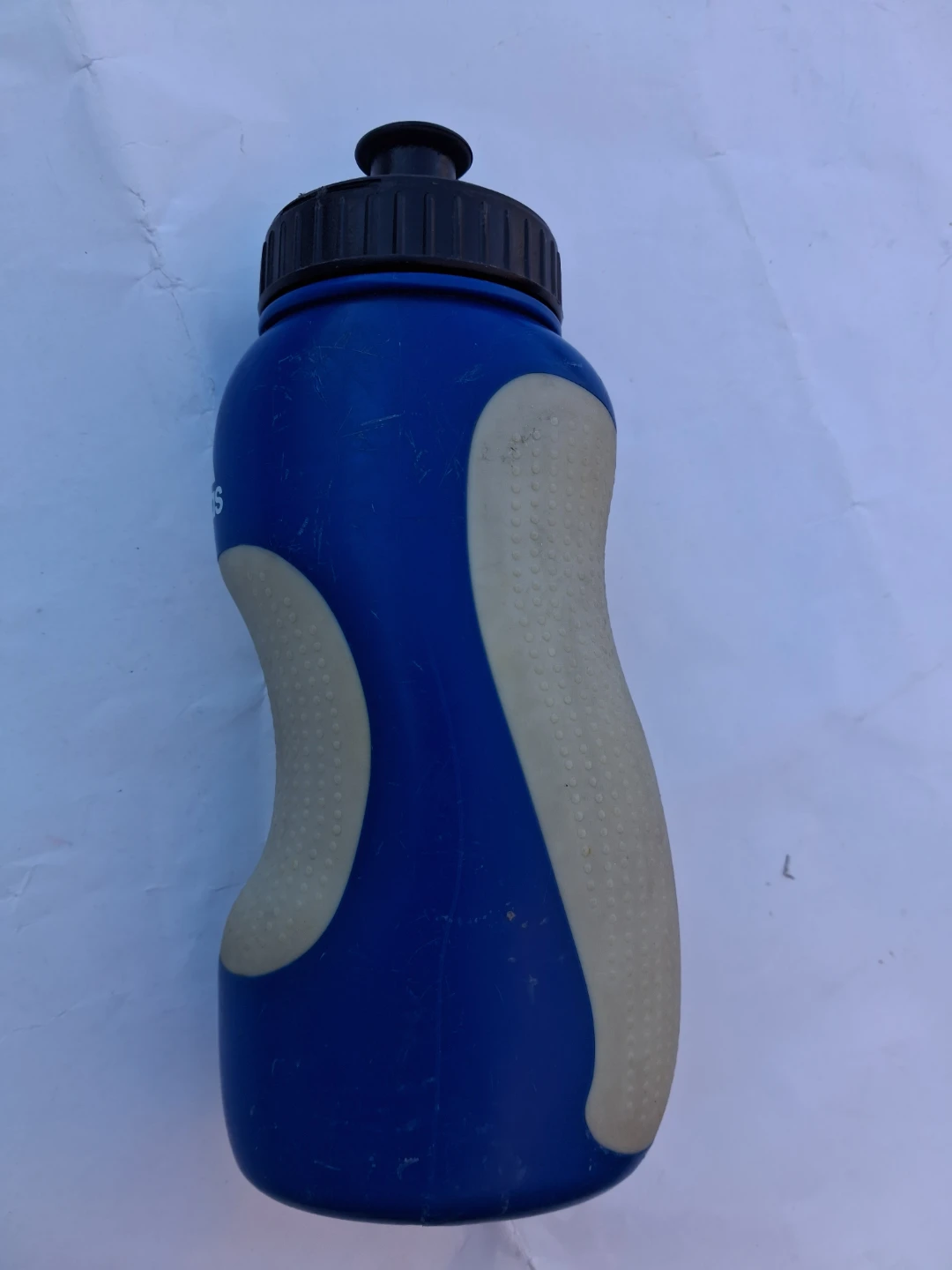 Used clean Adidas Blue Water Bottle - photo 2