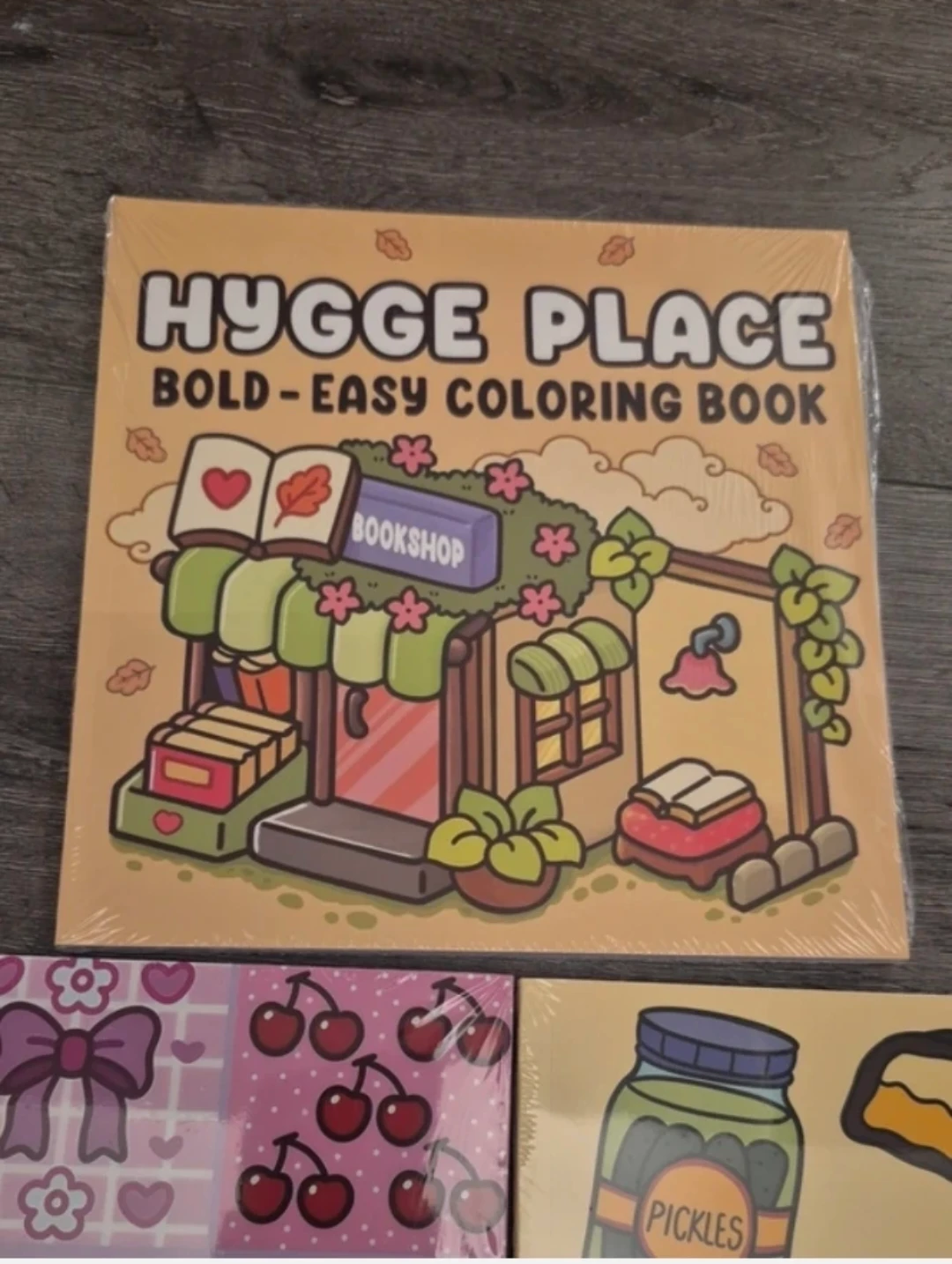 Food Drink & Sweets, Comfy Pattering, Hygge Place Coloring Book - photo 4