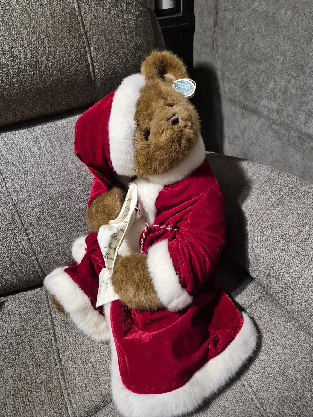 The Bearington Collection Santa Teddy Bear - photo 2