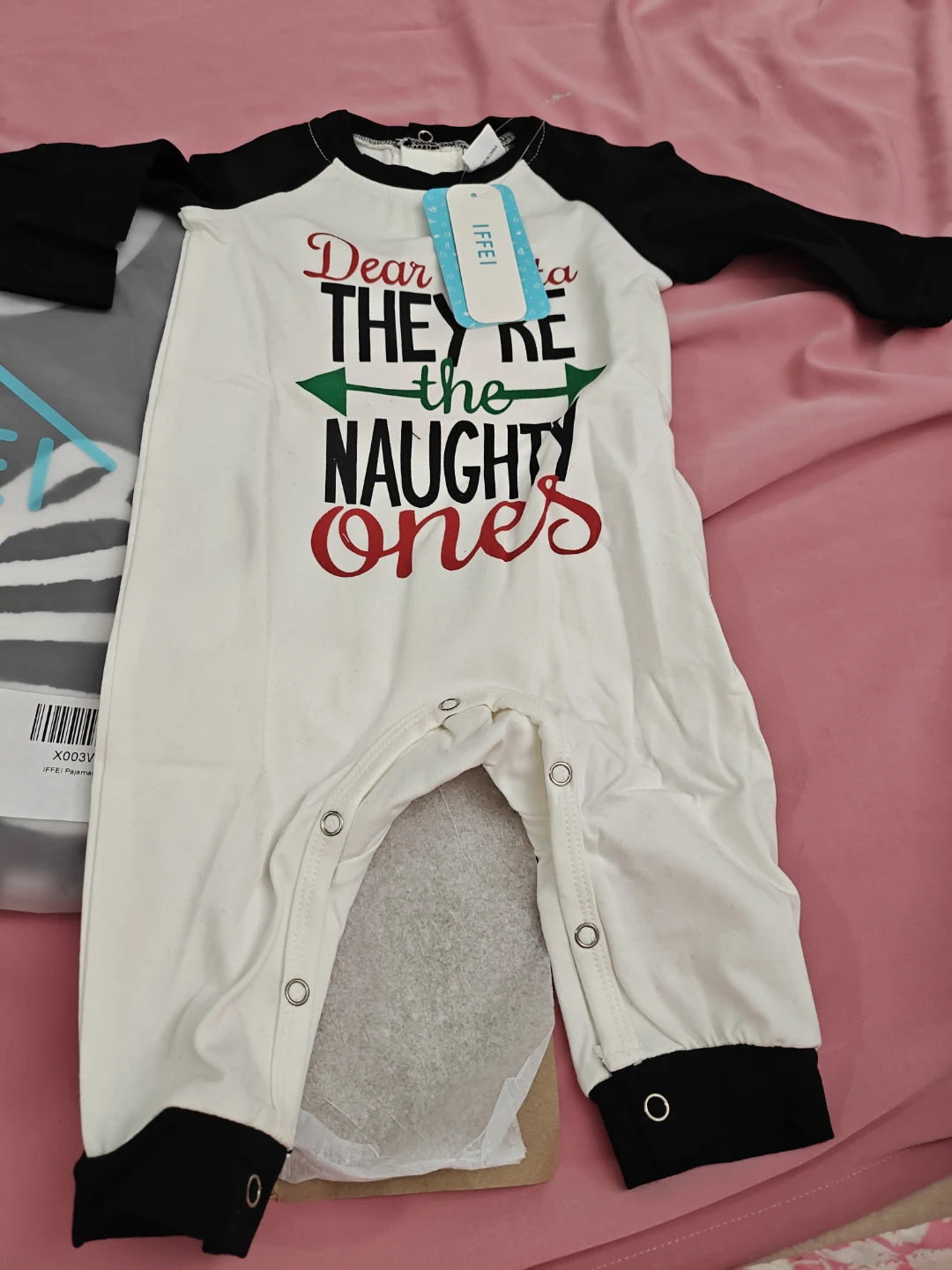 IFFEI Baby Christmas Romper 3-6M