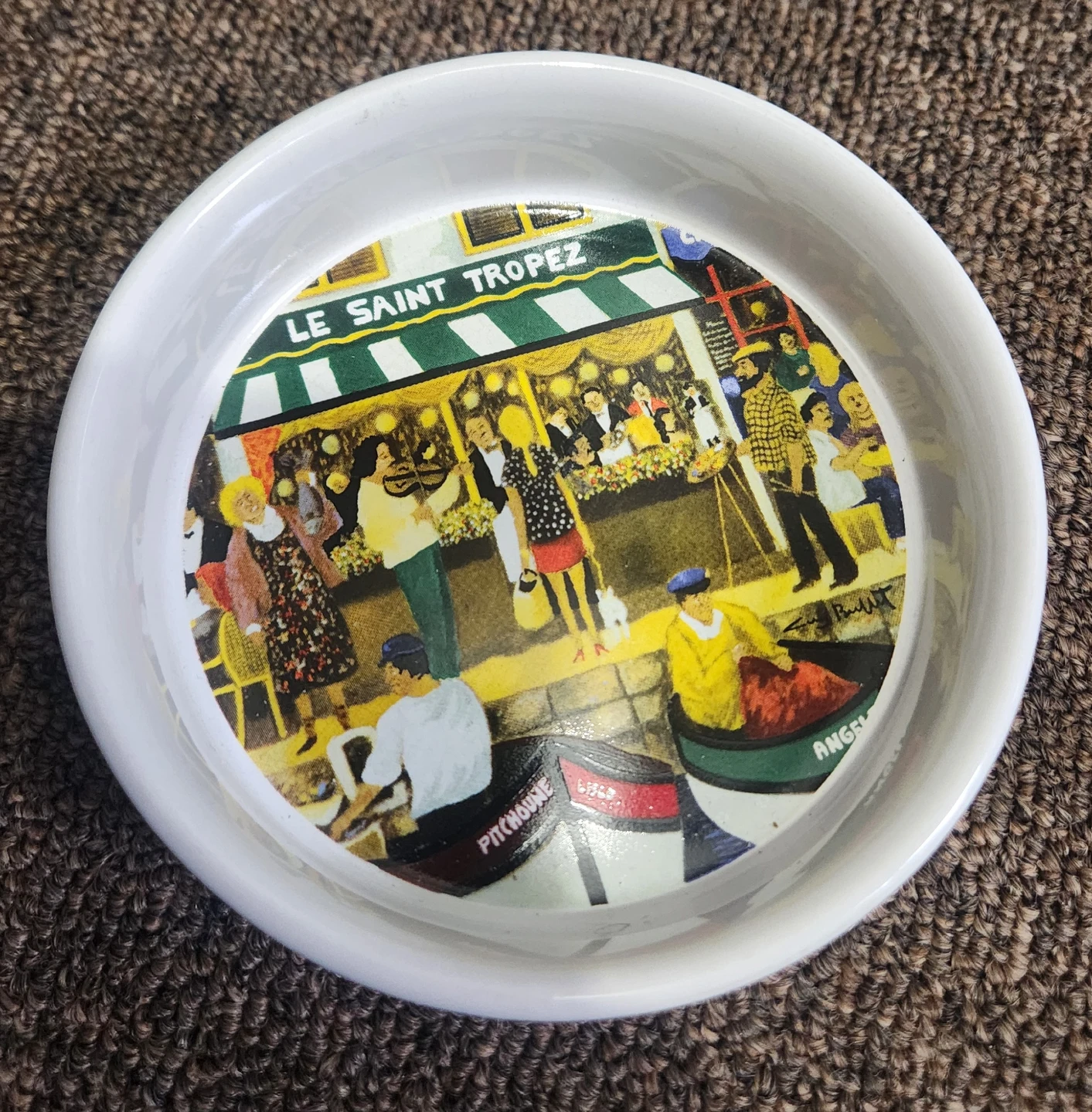 Le Saint Tropez Decorative Plate