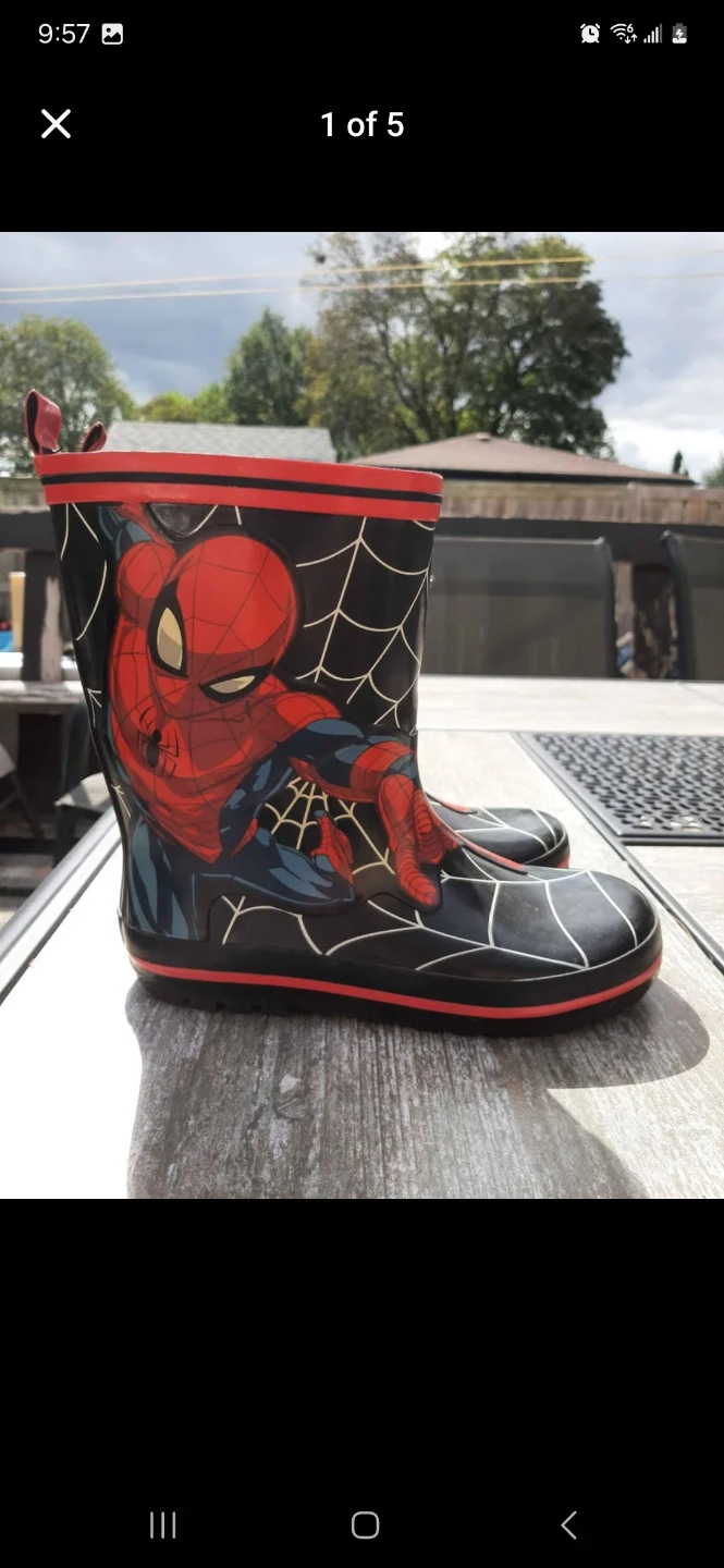 Spider-Man Rain Boots