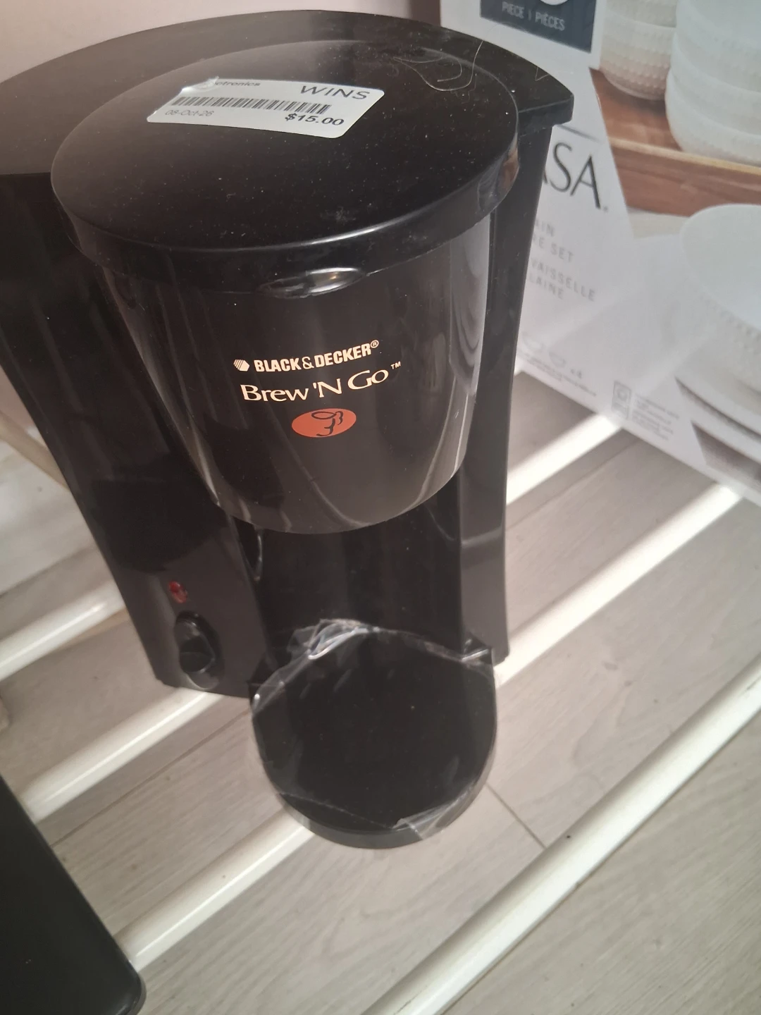 Black & Decker Brew 'N Go Coffee Maker