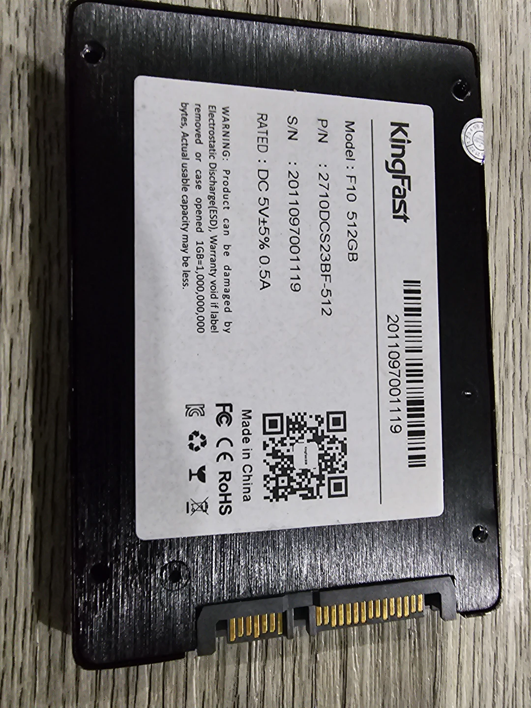 KingFast F10 512GB SSD - photo 2
