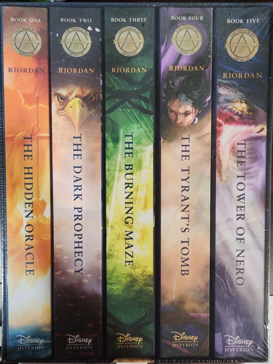 The Trials of Apollo Five-Book Set by Rick Riordan