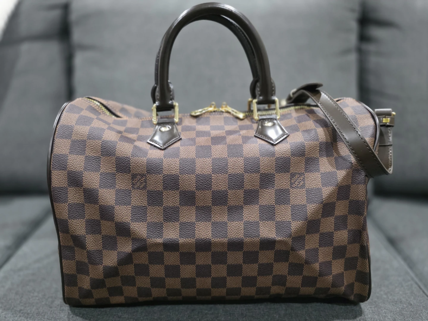 Damier Ebene Speedy Bandouliere 35 - photo 3