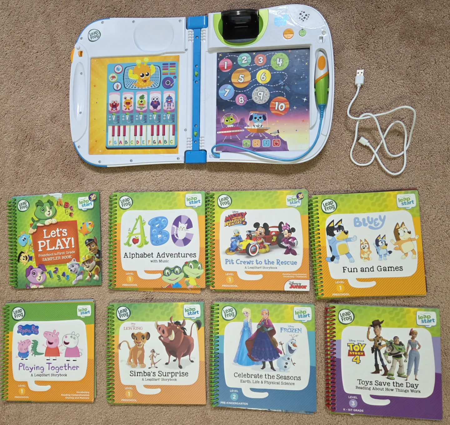 LeapFrog LeapStart 3D + 8 Books - photo 4