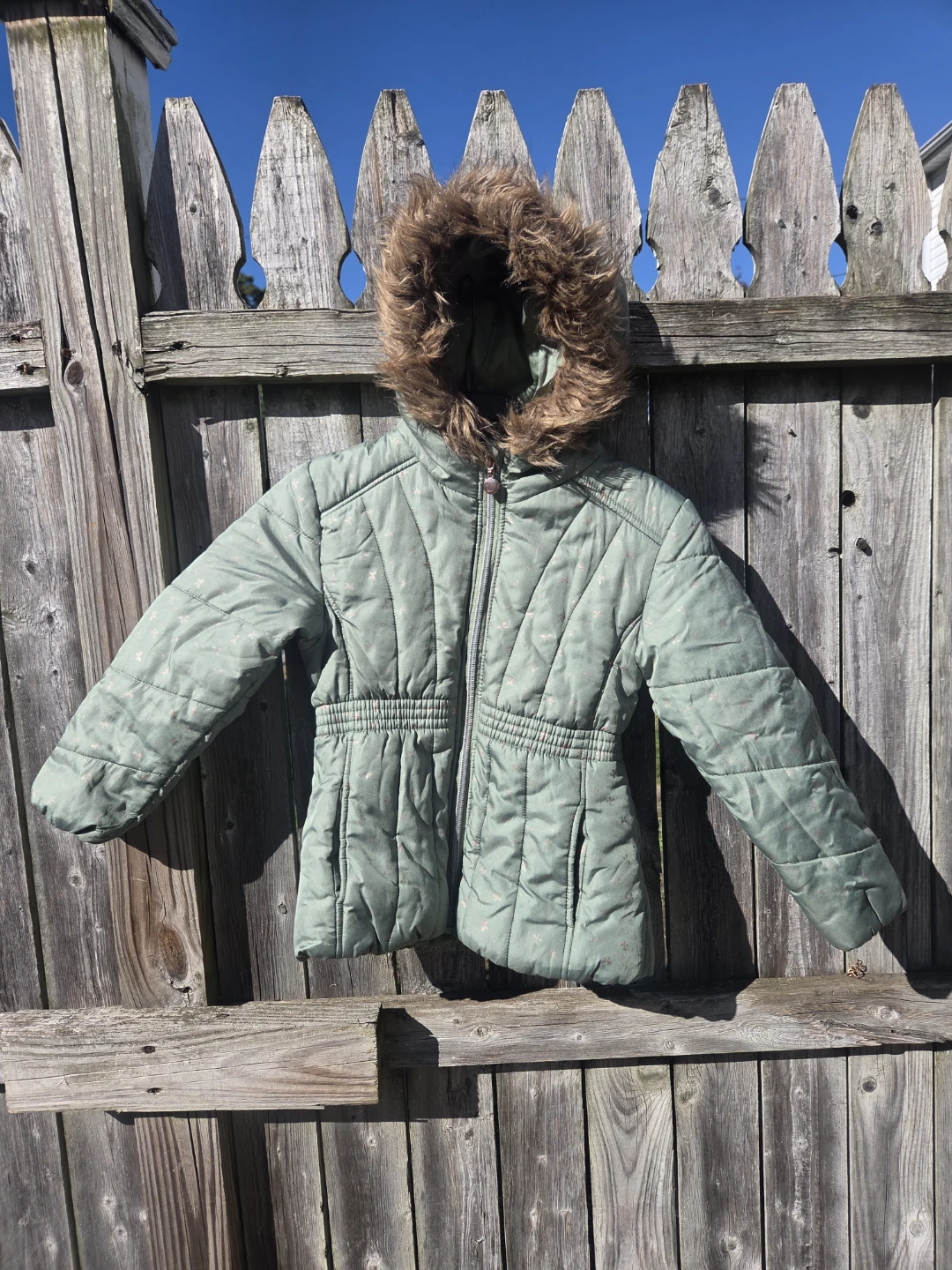 R1881 by S. Rothschild Girls Green Winter Jacket